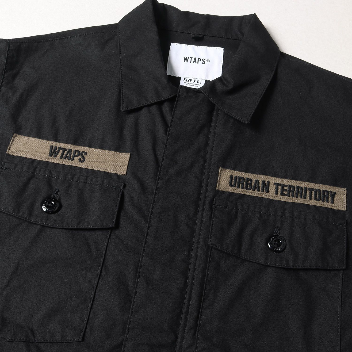 WTAPS ミリタリーユーティリティシャツ