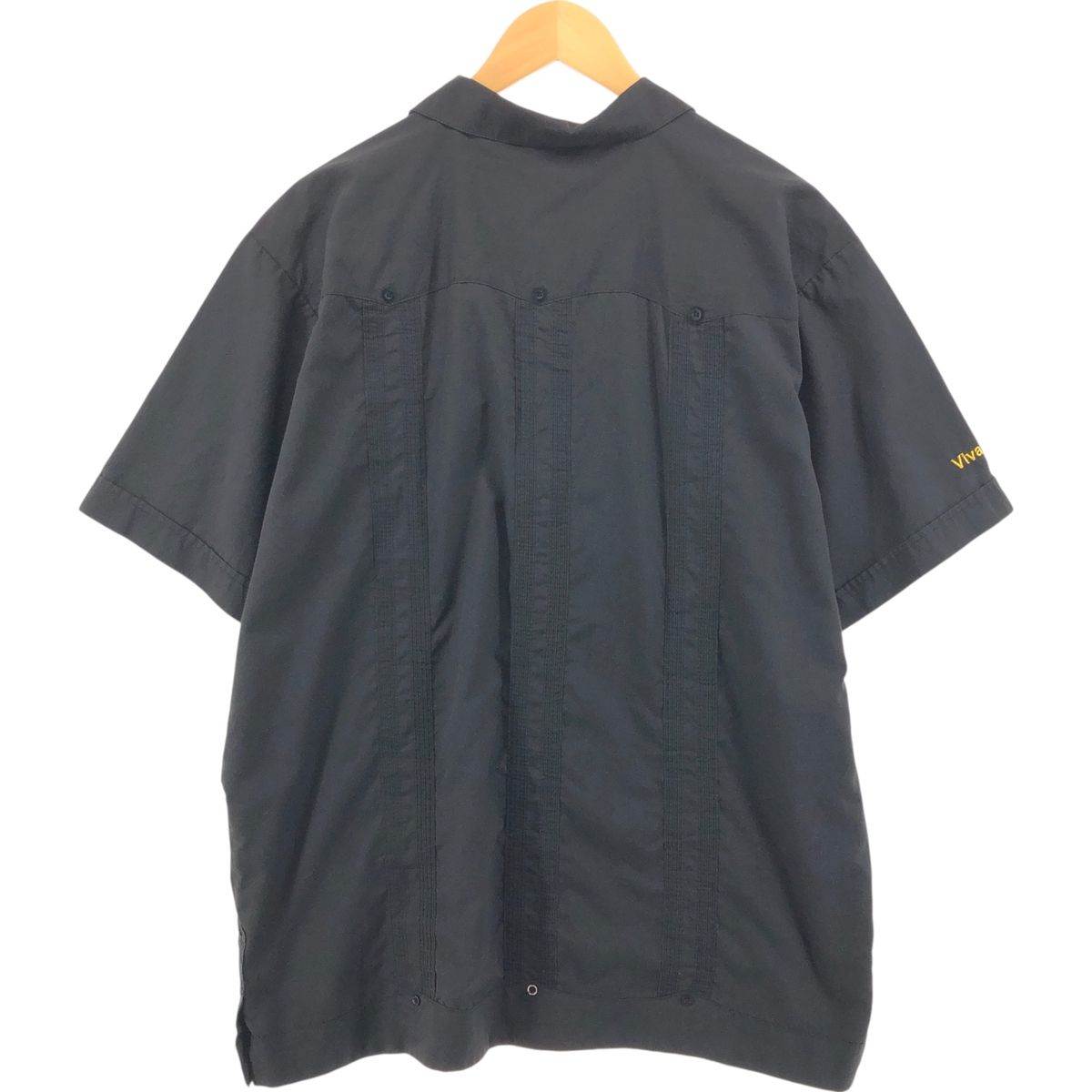 古着 TROPICAL BREEZE 半袖 オープンカラー メキシカンシャツ