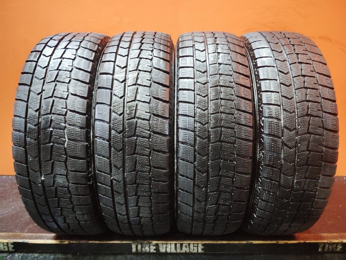 DUNLOP 185/65R15 24年製　冬タイヤ　【シャ-70 ②】 DUNLOP WINTER MAXX WM02 185/65R15 15インチ スタッドレス 4本