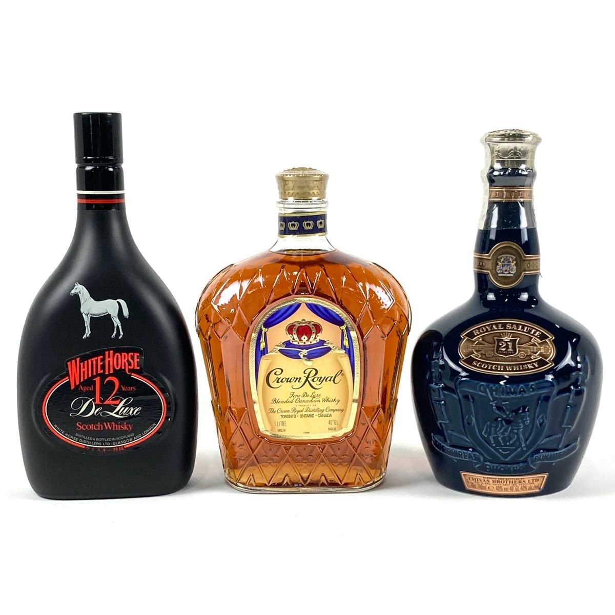 未開封 ウイスキーセット ジョニーウォーカー カナディアンクラブ700ml