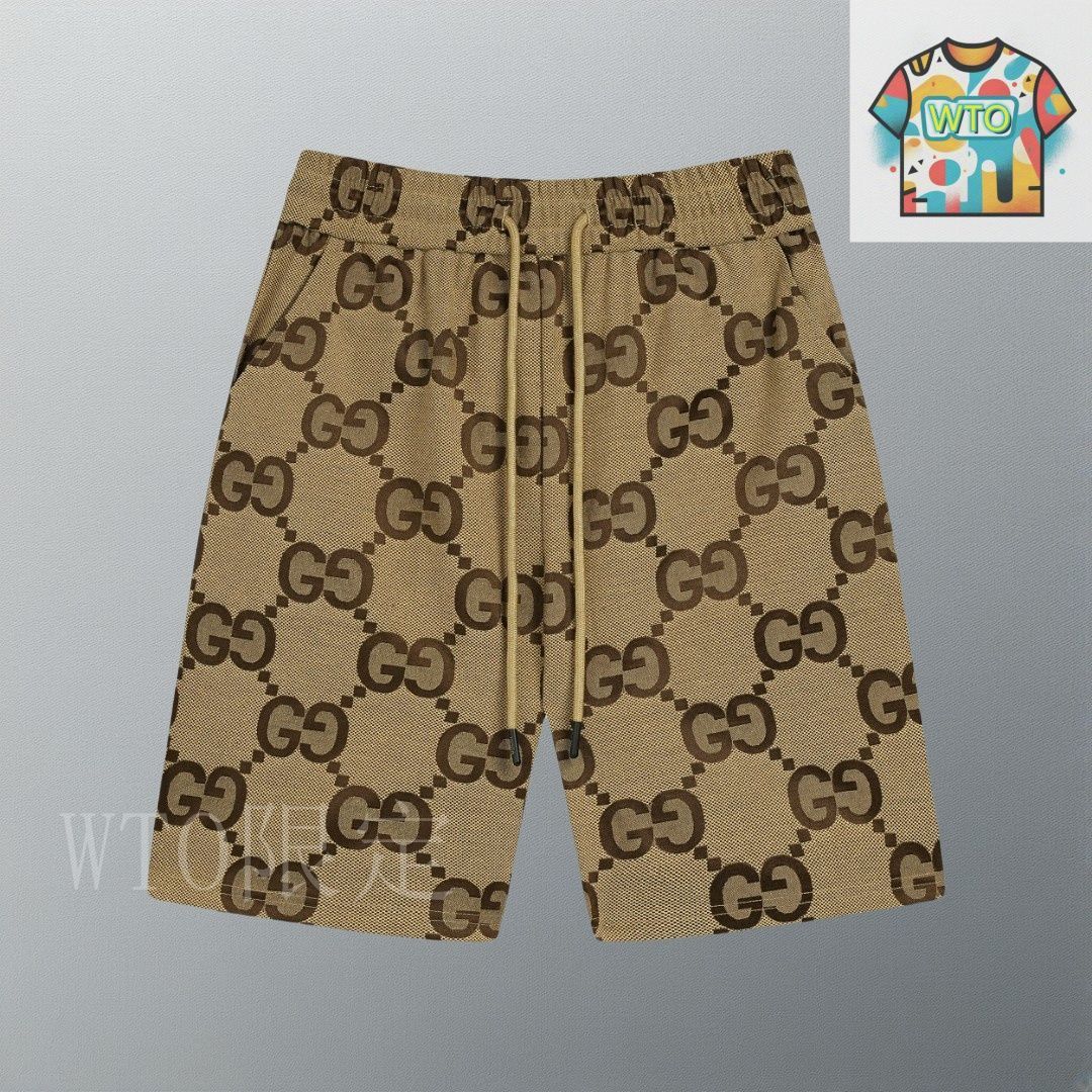 今日特価】Gucci 2024 専売店同? ダブル G ジャガードショーツ
