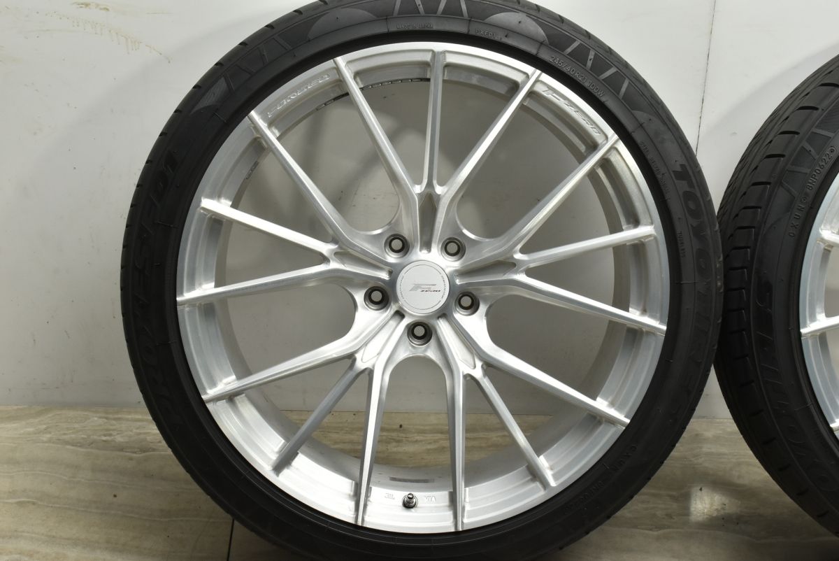 鍛造品】WEDS F-ZERO FZ-1 21in 9J +35 PCD114.3 トーヨー プロクセス FD1 245/40R21 レクサス NX  ハリアー RAV4 エクストレイル CR-V - メルカリ