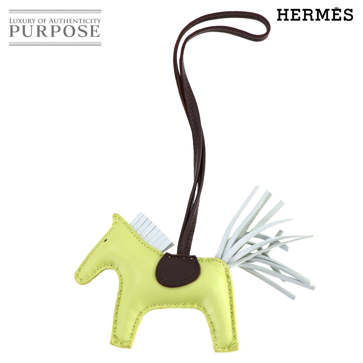エルメス HERMES ロデオ PM バッグ チャーム アニューミロ ジョーヌブルジョン ブルーブリュム ルージュセリエ 90280888