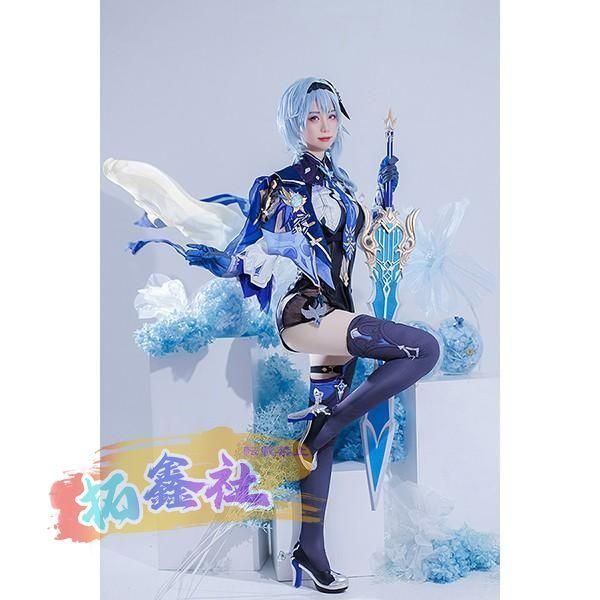 原神 げんしん エウルア コスプレ衣装 イベント ゲーム 大人 ccosplay衣装 服 フルセット