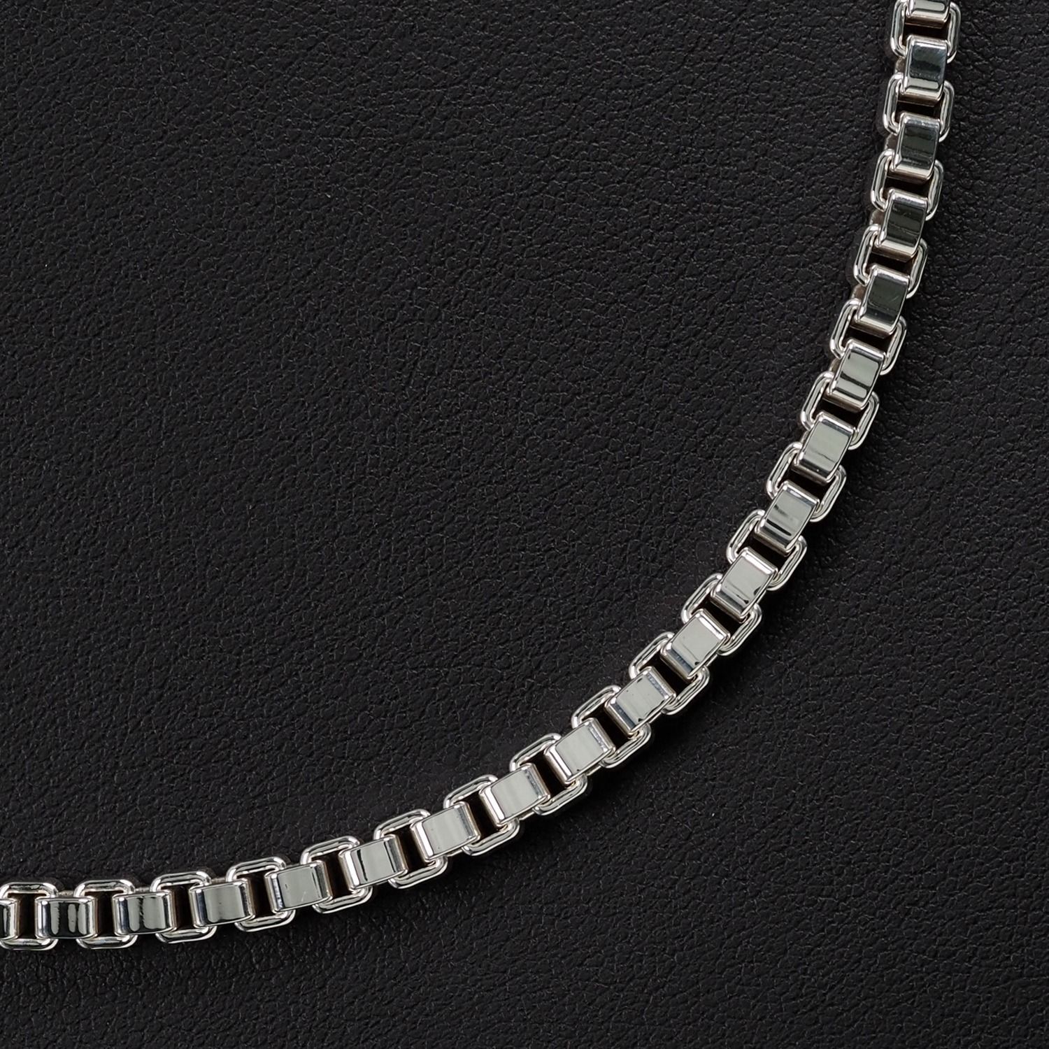 TIFFANY&Co.】ティファニー ベネチアン ロング チェーン シルバー9