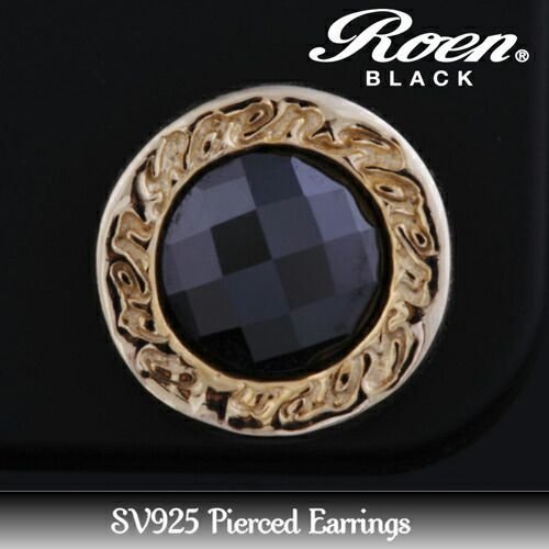  RoenBLACK ロエン シルバー925 ピアス RO-104 イヤリング アクセサリー