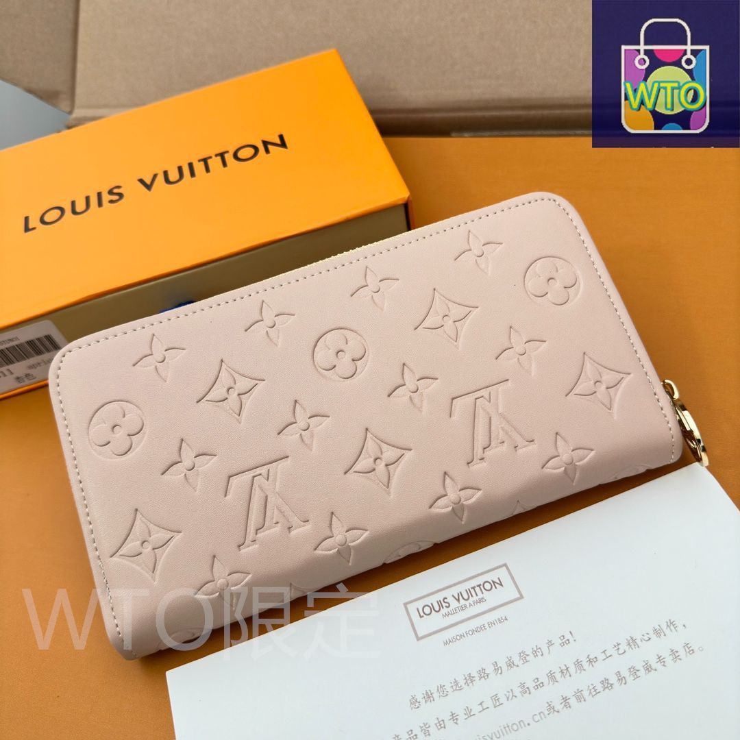 【完売必至】Louis Vuitton 訳あり モノグラムエンボス折財布 訳あり】ヴィトン 財布 三つ折財布 モノグラム - メルカリ