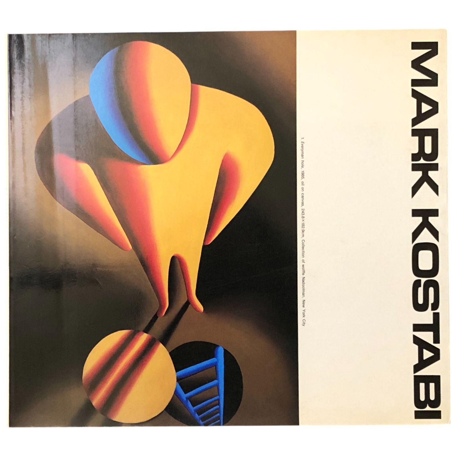 マーク・コスタビ展図録 マーク・コスタビ シードホール 1986年 ☆展覧