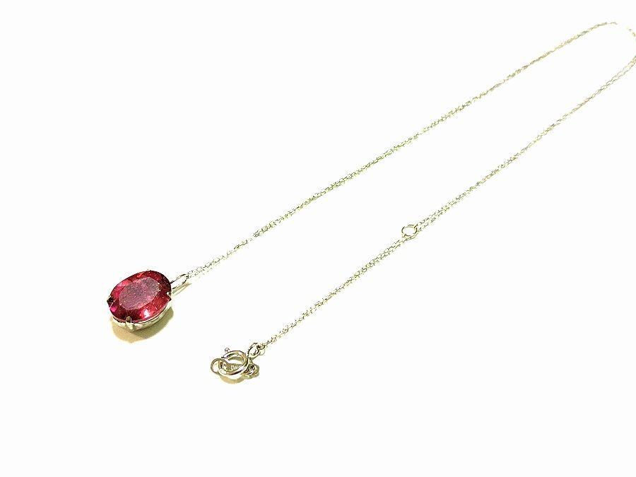 タイムセール　ピンクトルマリンK18ペンダントトップ２．６１ｃｔ　ネックレス付 タイムセール ピンクトルマリンK18ペンダントトップ2．61ct