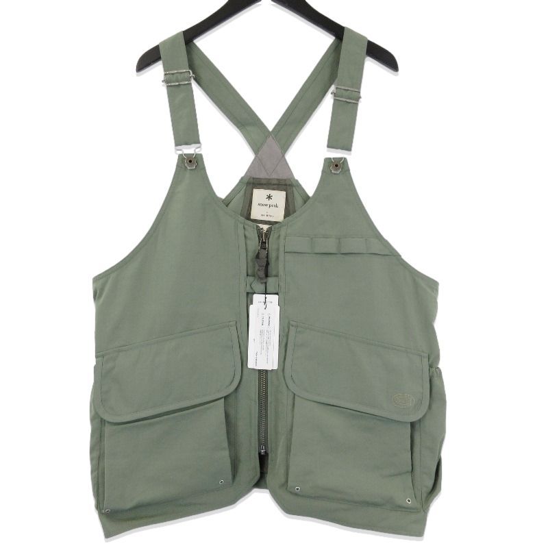 Snow Peak スノーピーク TAKIBI Weather Cloth Vest JK-24SU102 タキビ ウェザークロスベスト Foliage L 71012286