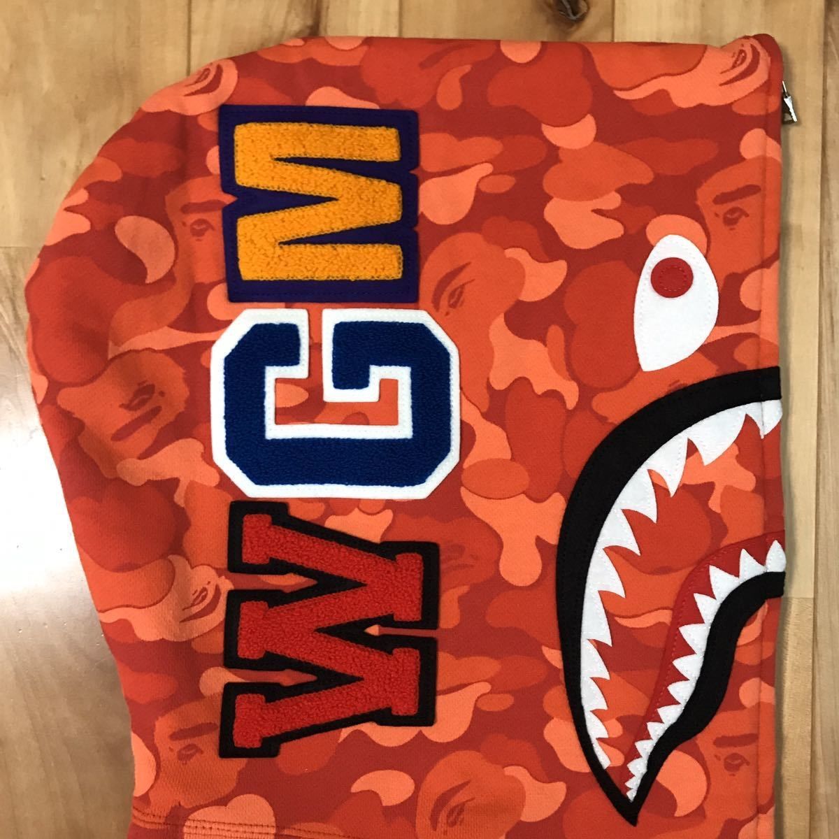 ソウル限定 BAPE camo シャークパーカー shark ape ベイプ - メルカリ