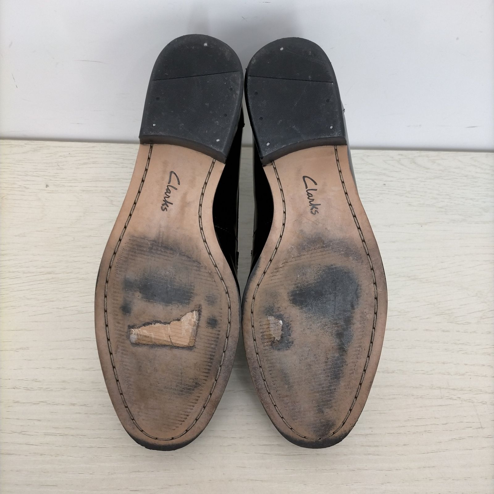 クラークス Clarks コンビ コインローファー レディース 表記無 - メルカリ