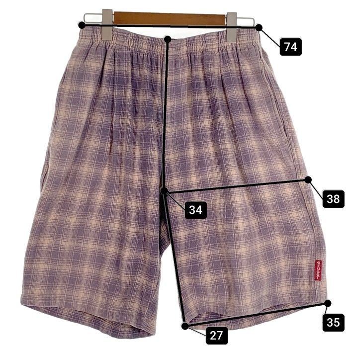 80-90's STUSSY ステューシー オンブレチェック フランネル