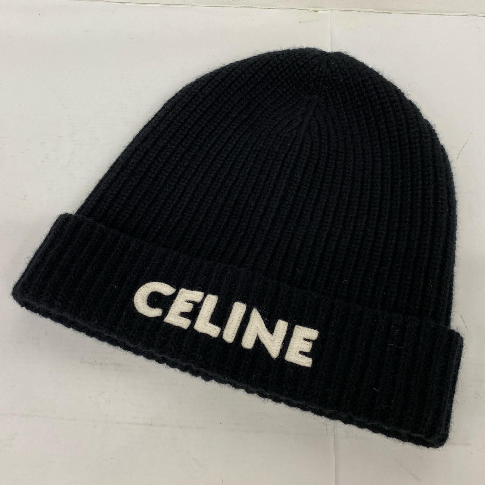 加古川店 CELINE | セリーヌ ニットキャップ ロゴ 2A25R535Q 135