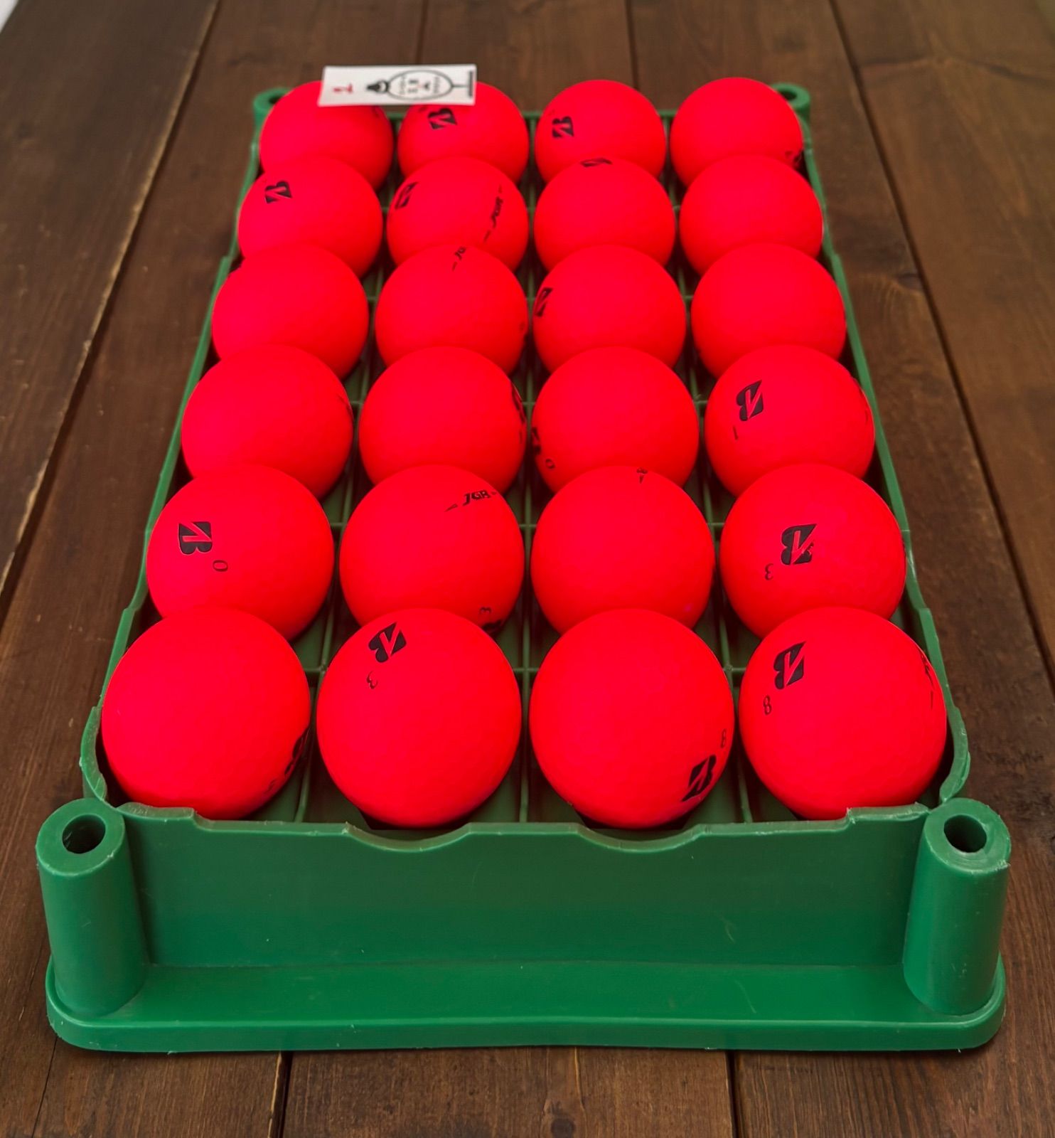 【S157】 ブリヂストン JGR 赤マット 23年 ロストボール 24球 Amazon.co.jp: ブリヂストン ツアーB JGR 2023年 ロストボール