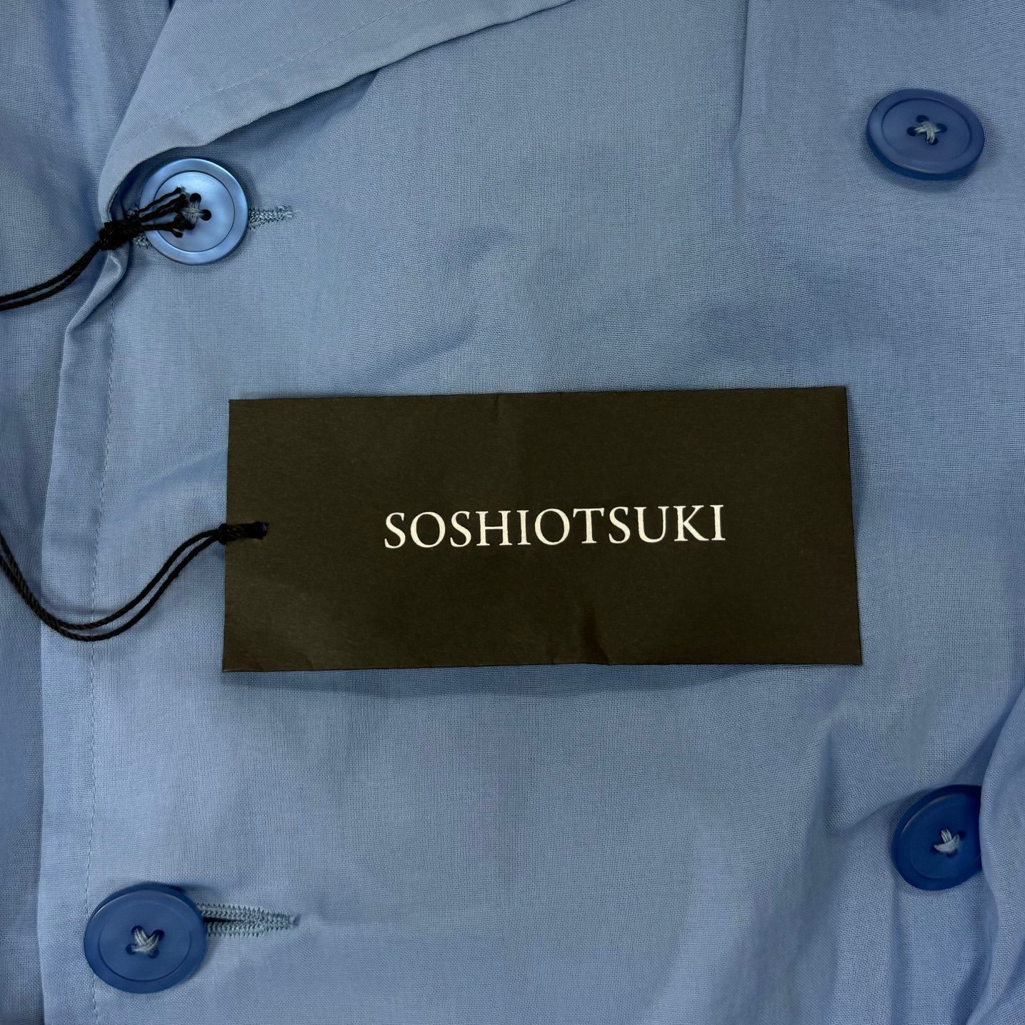 定価132000円 未使用品 SOSHIOTSUKI 23SS Inside Lapel Trench Coat