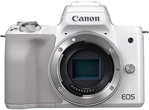 Canon ミラーレス一眼カメラ EOS Kiss M ボディー ホワイト