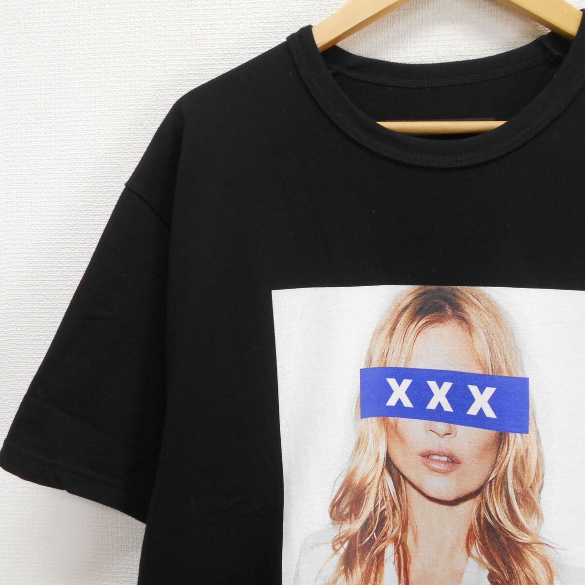 GOD SELECTION XXX ゴッドセレクション トリプルエックス 19SS 5周年 ケイトモス KATE MOSS TEE Tシャツ 半袖 L  10119014 - メルカリ