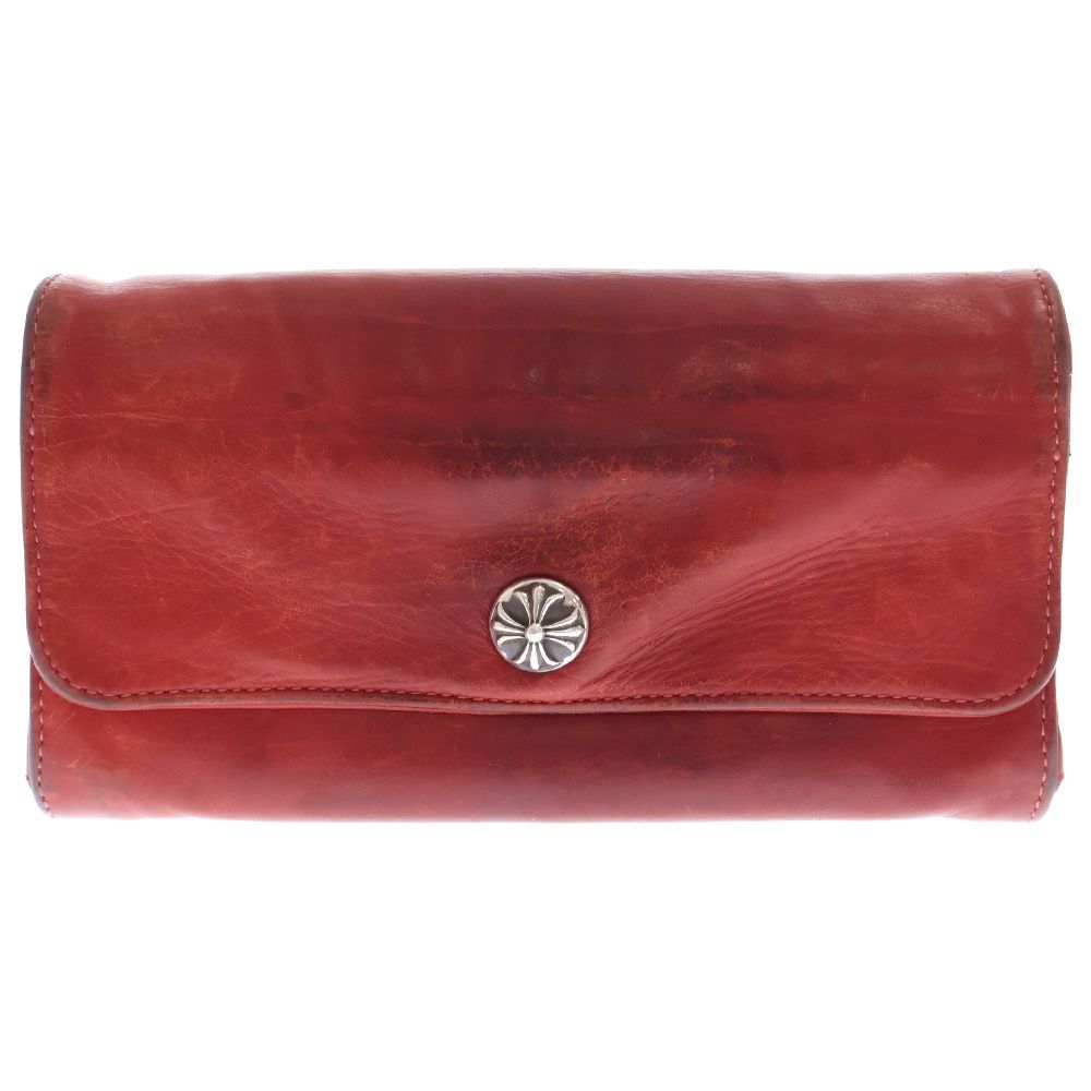 CHROME HEARTS (クロムハーツ) JUDY ジュディ クロスボタン レザー