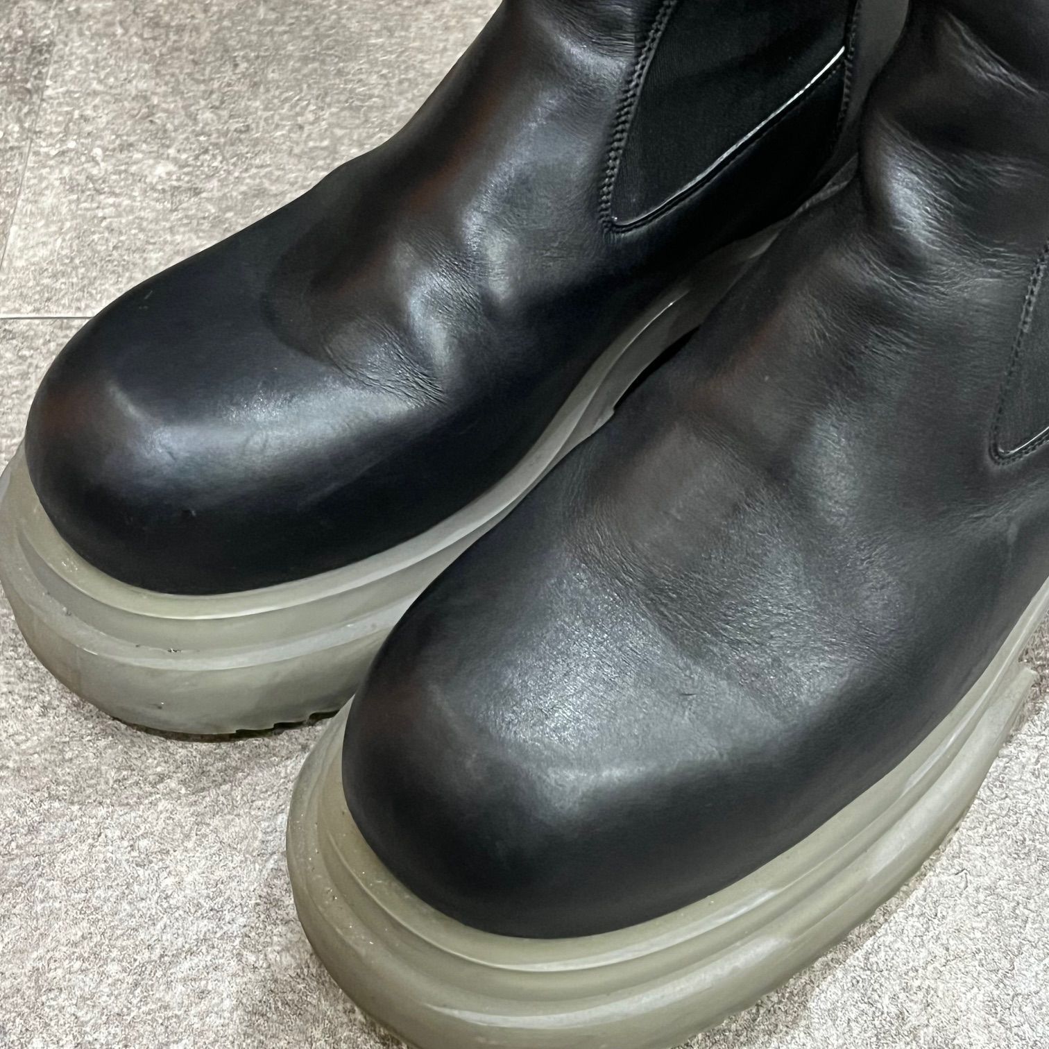 国内正規 Rick Owens Beatle Bogun Black/Clear ビートル 国内正規 Rick Owens Beatle Bogun Black/Clear ビートル