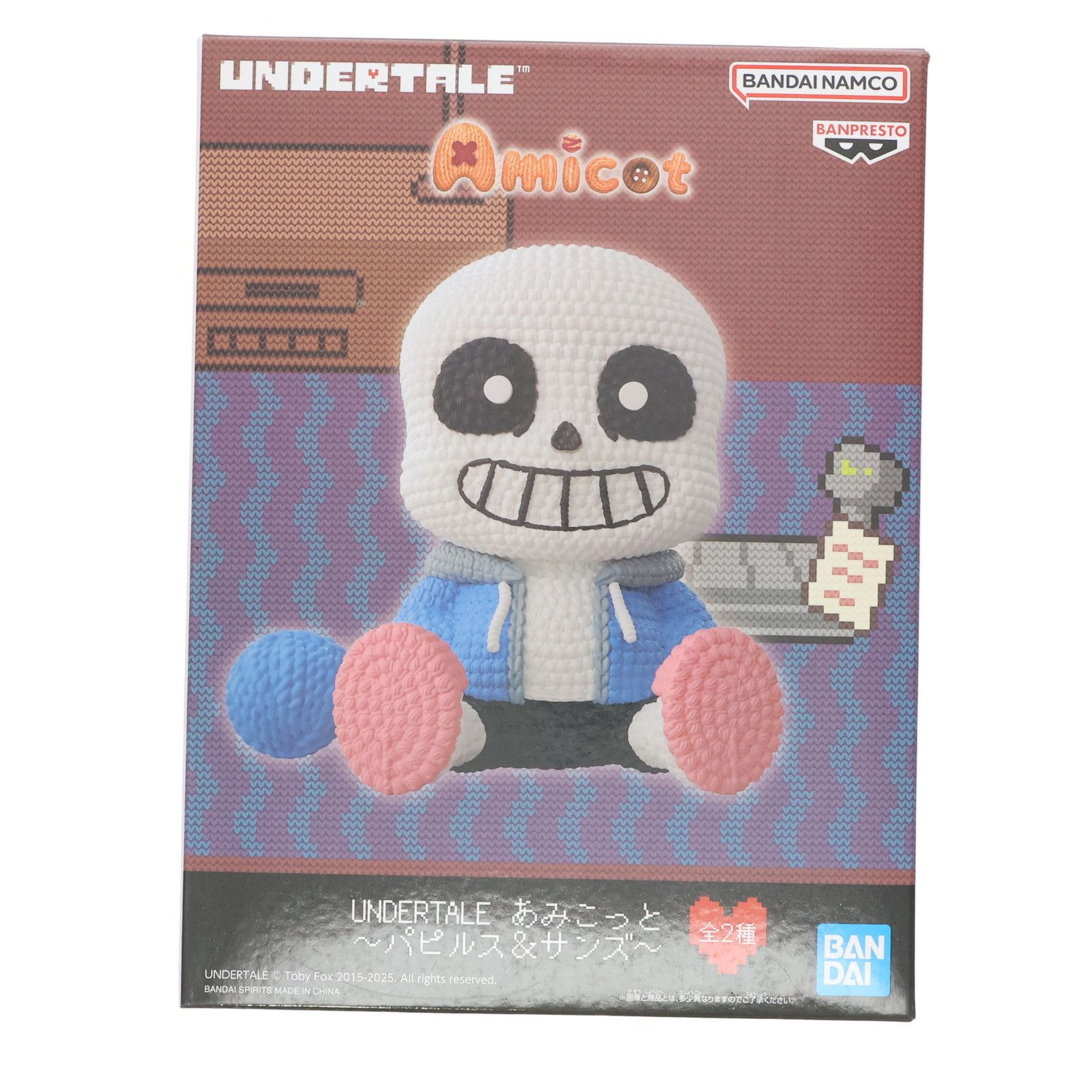 UNDERTALE あみこっと 〜パピルス＆サンズ〜 18個 UNDERTALE あみこっと～パピルス＆サンズ～│株式会社BANDAI