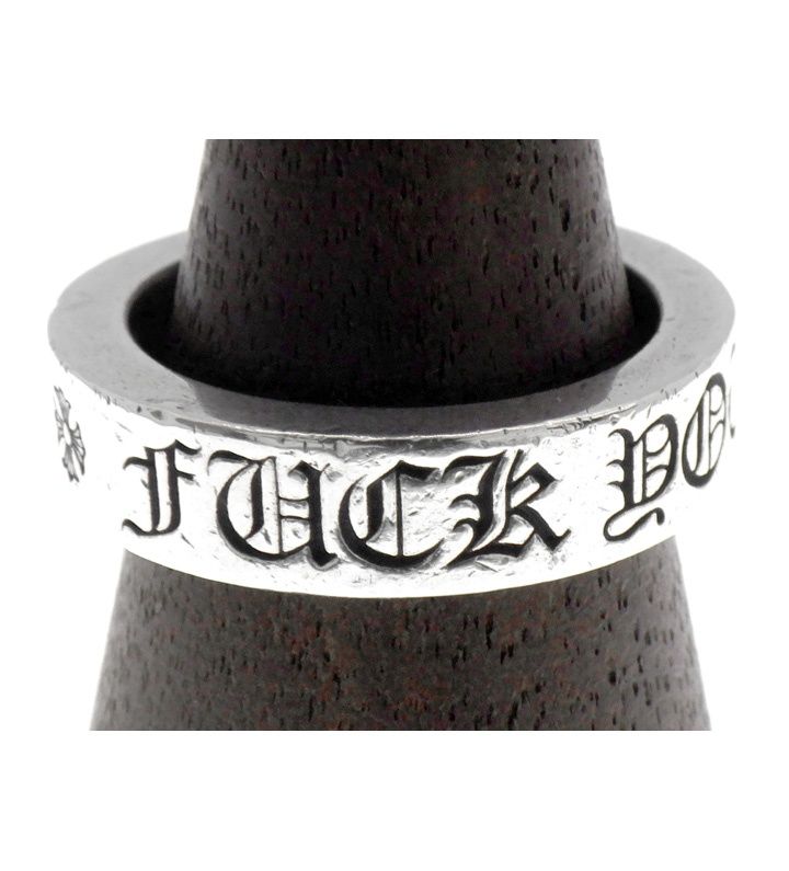 確実正規品　クロムハーツ　ファックユー　6mm スペーサーリング 18.5号 楽天市場】【CHROME HEARTS クロムハーツ】6mm Spacer Ring FUCK