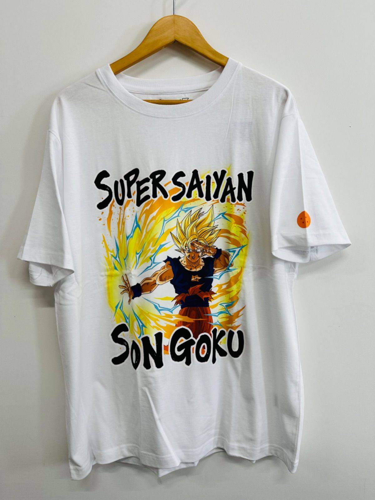 DRAGON BALL ドラゴンボール 超サイヤ人 元気玉TEE 孫悟空 カカロット 