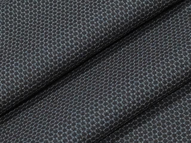 平和屋着物＊夏物 男性 白鷹お召 吉祥文 正絹 逸品 CAAV3962dy