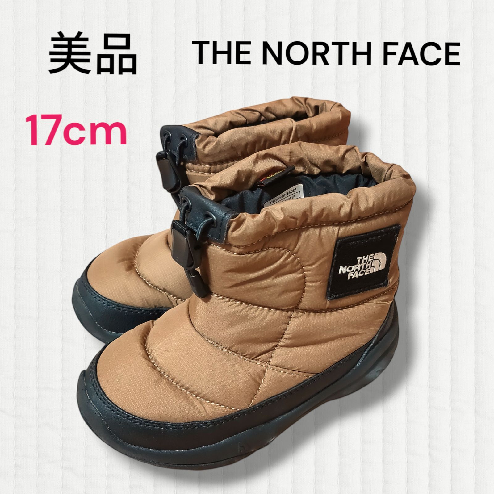 極美品 1回使用【 THE NORTH FACE 】 17cm ノースフェイス キッズ 