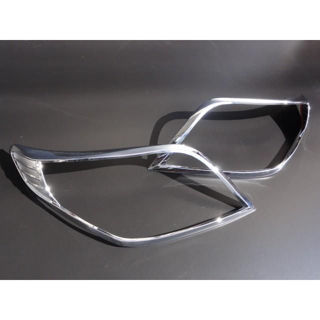 150系ランクルプラド　純正ヘッドランプガーニッシュ　マットブラックエディション 150系ランクルプラド 純正ヘッドランプガーニッシュ マットブラック