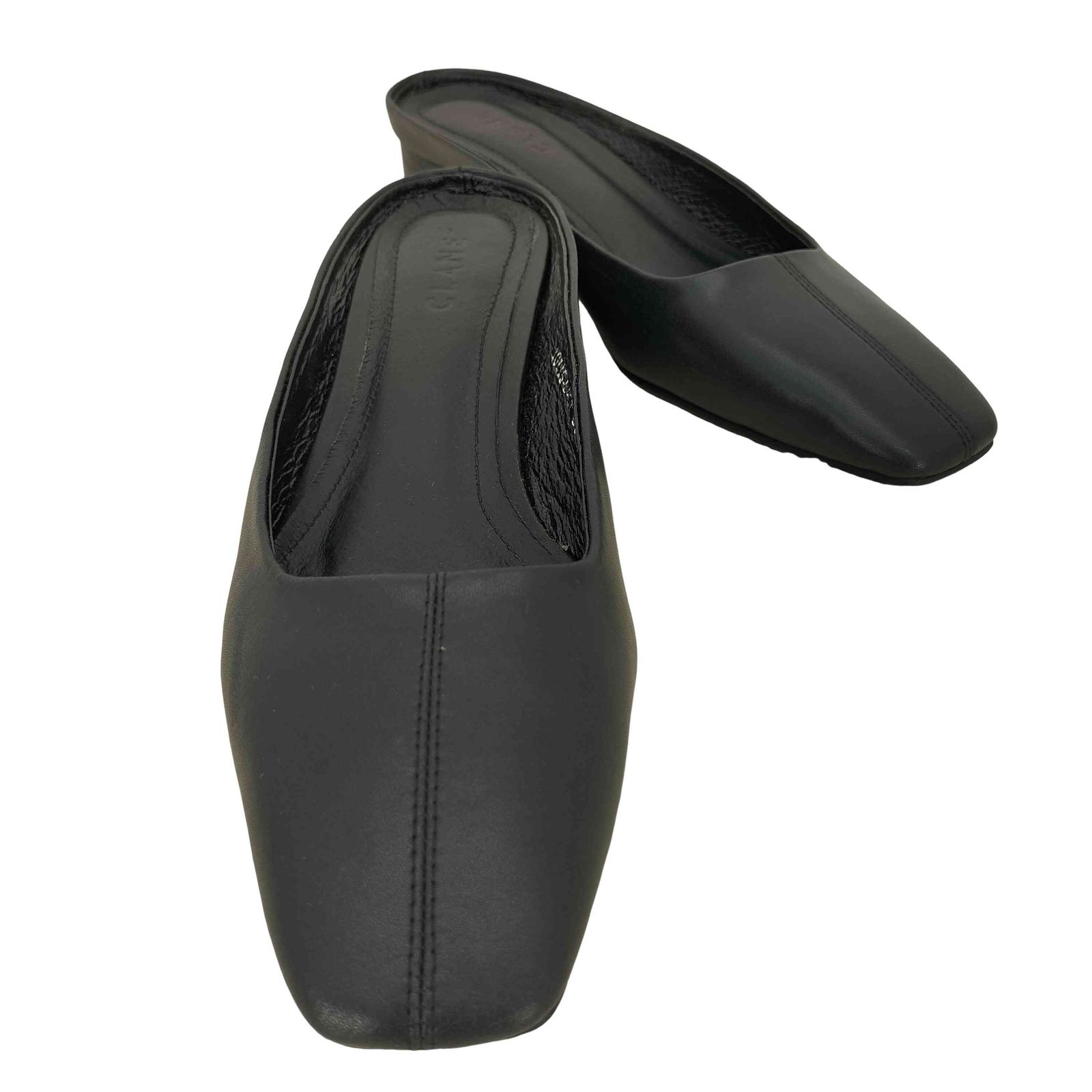 クラネ CLANE SQUARE TOE LOW PUMPS スクエアトゥ ロー パンプス