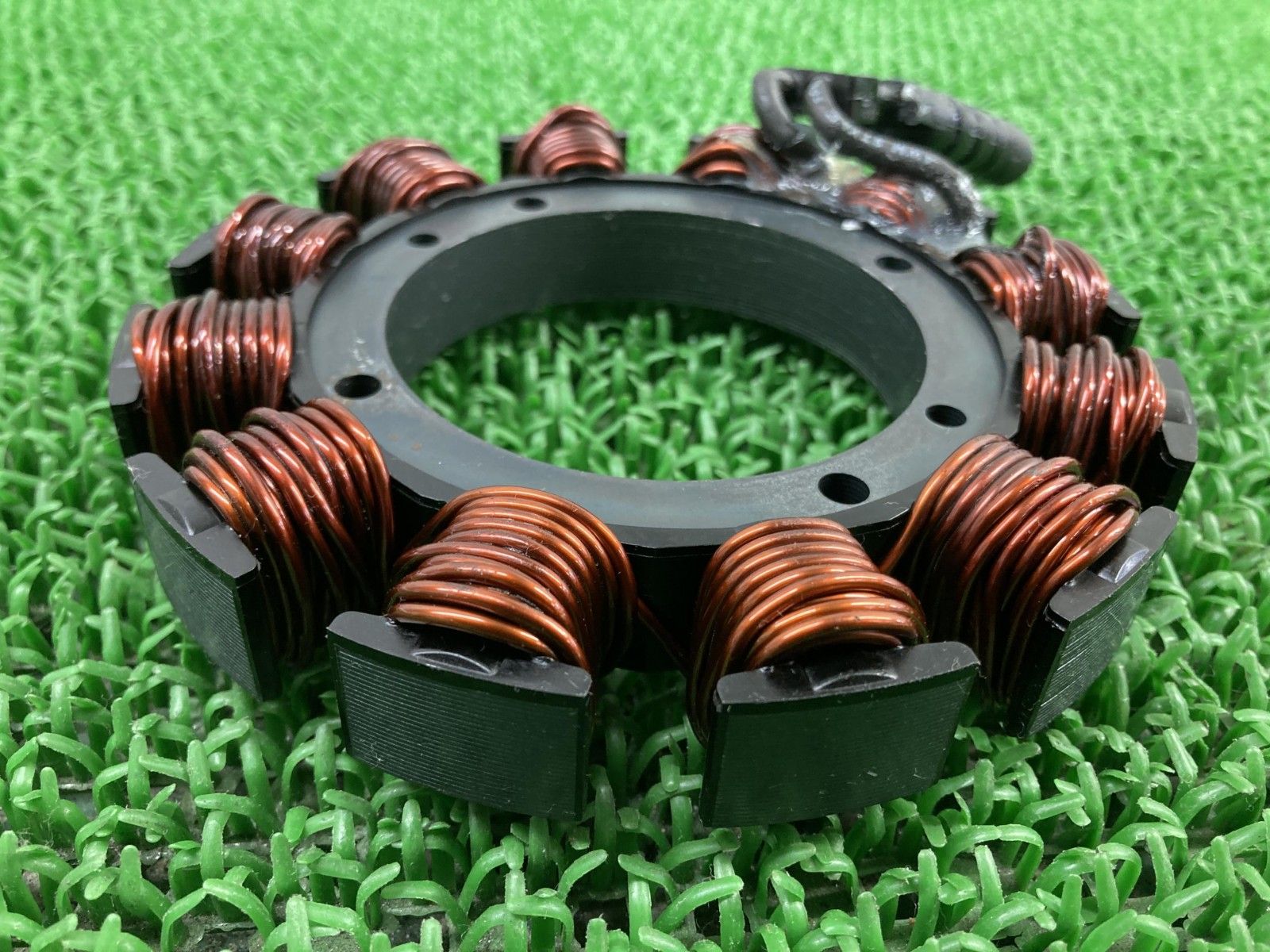 ソフテイル ステーターコイル ハーレー 純正 バイク 部品 Softail エボ EVO 割れ欠け無し 品 車検 Genuine Po BRIGHTFACE_UK