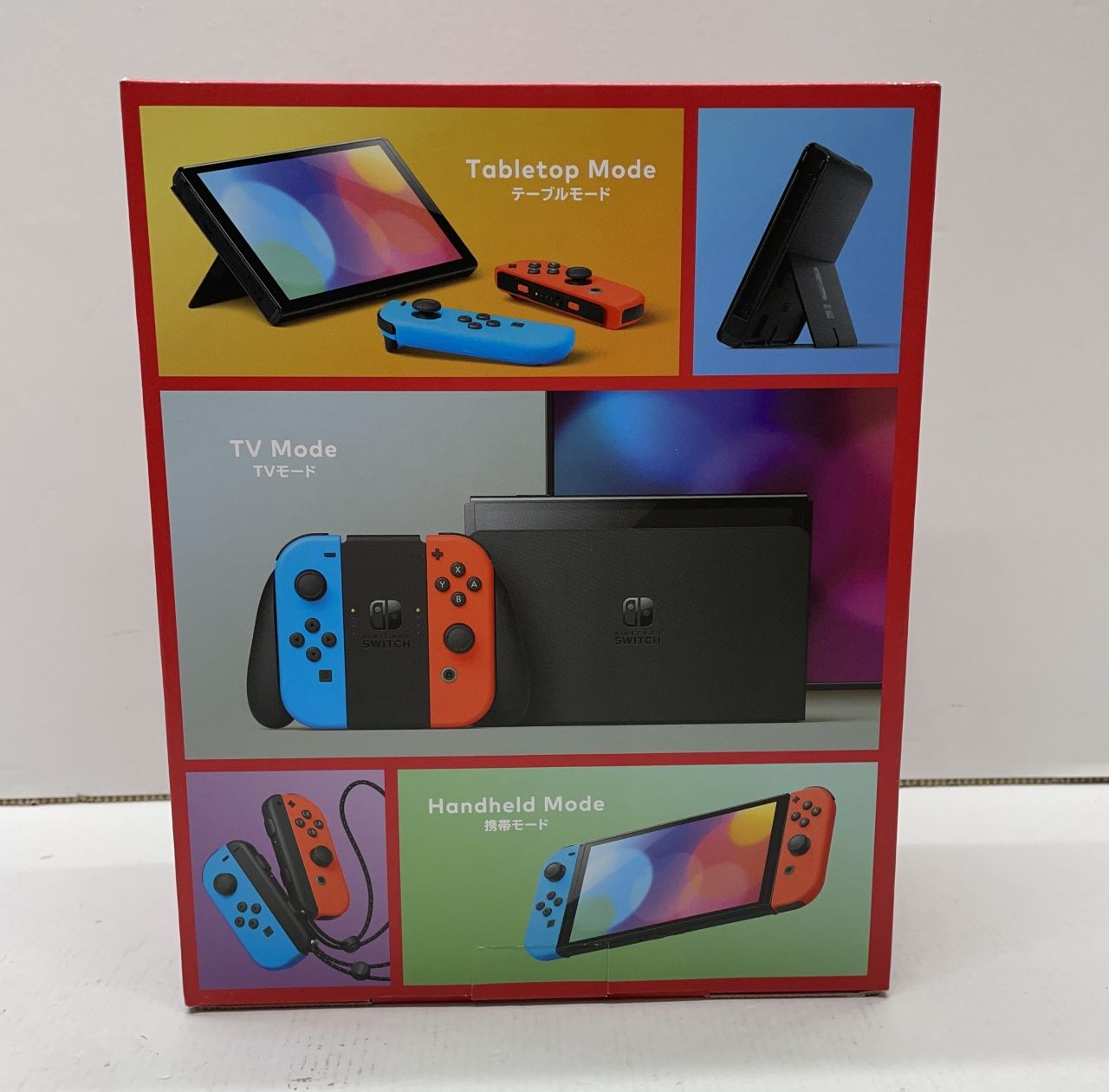 01w-2684 〇 Nintendo Switch 有機ELモデル本体 Joy-Conネオンブルー