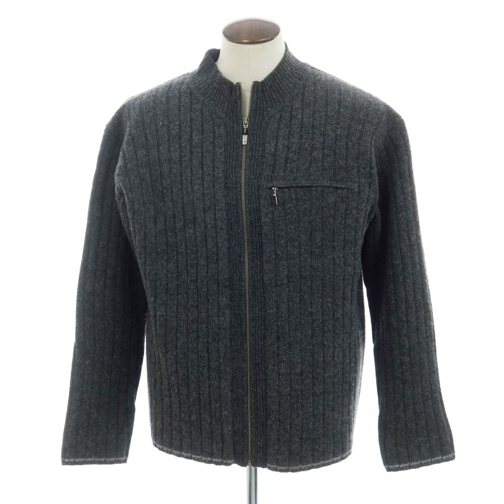【中古】パタゴニア patagonia ウール ジップアップ カーディガン チャコールグレー【サイズXL】【メンズ】