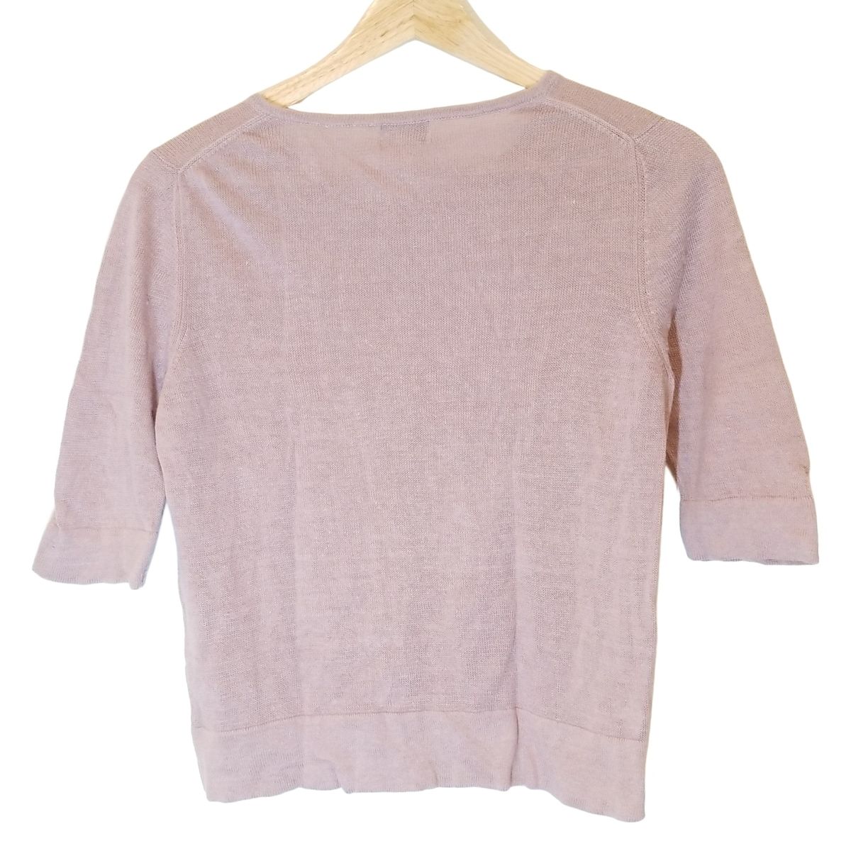 【新品】マーガレットハウエル　サイズ2 レディースMサイズ　ブラックカーディガン MARGARET HOWELL マーガレットハウエル MHL 22AW DRY WOOL