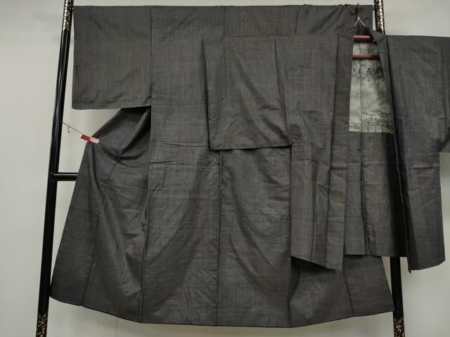 平和屋着物●男性 男柄の最高峰 西郷柄 西郷絣 本場大島紬 アンサンブル 正絹 CAAX4568ut