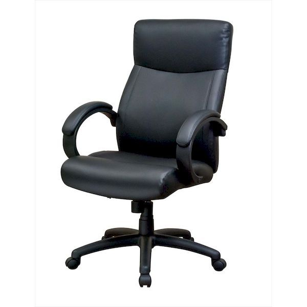 【新品・7営業日以内発送】ナカバヤシ CNL-602BK ソフトフィットレザーチェア ブラック CNL602BK【沖縄離島販売不可】