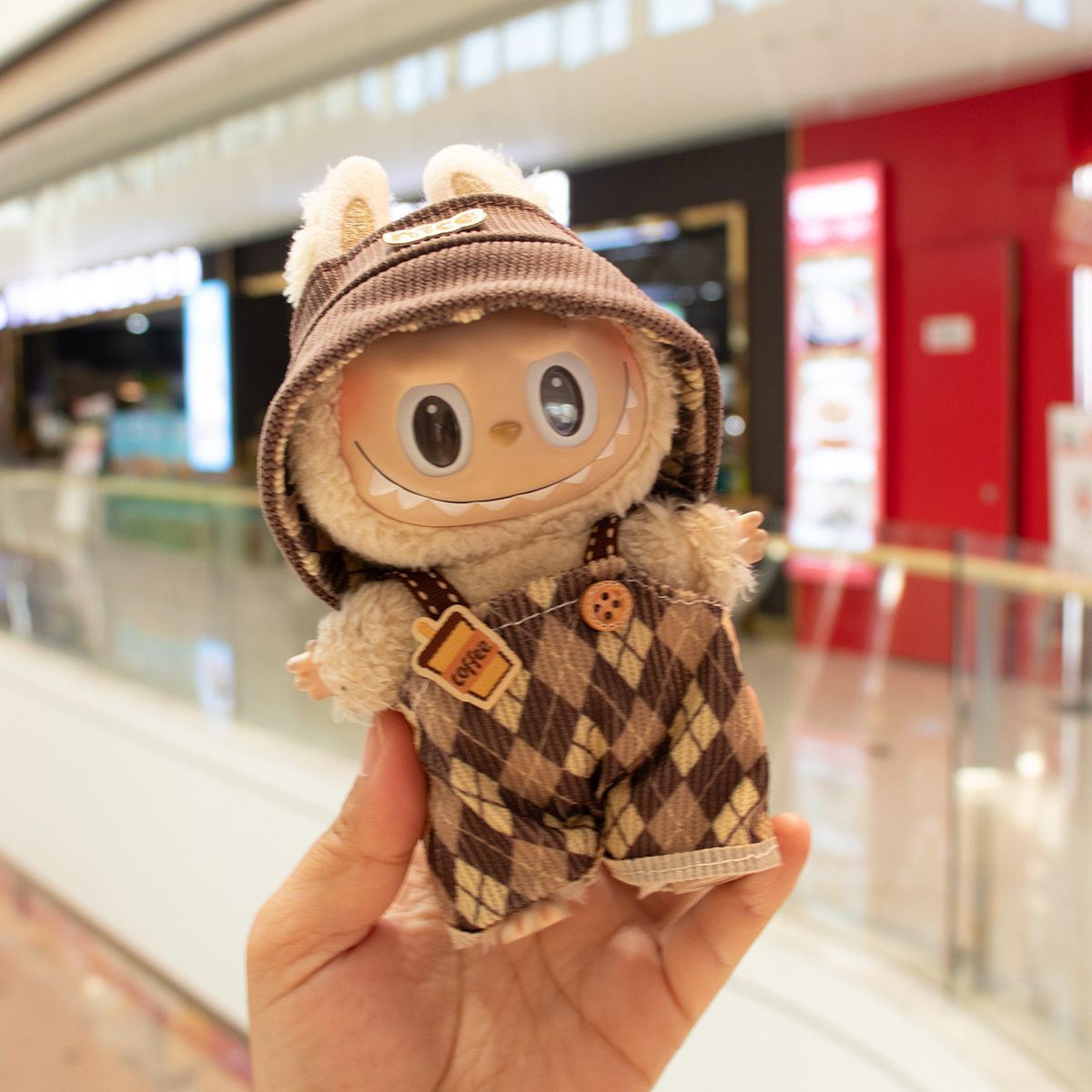 【予約商品】LABUBU ラブブぬいぐるみ着せ替え服 ドラゴン(2週間後に発送) labubu ラブブ G-DRAGON 17センチ ぬい服 着ぐるみ 着せ替え服