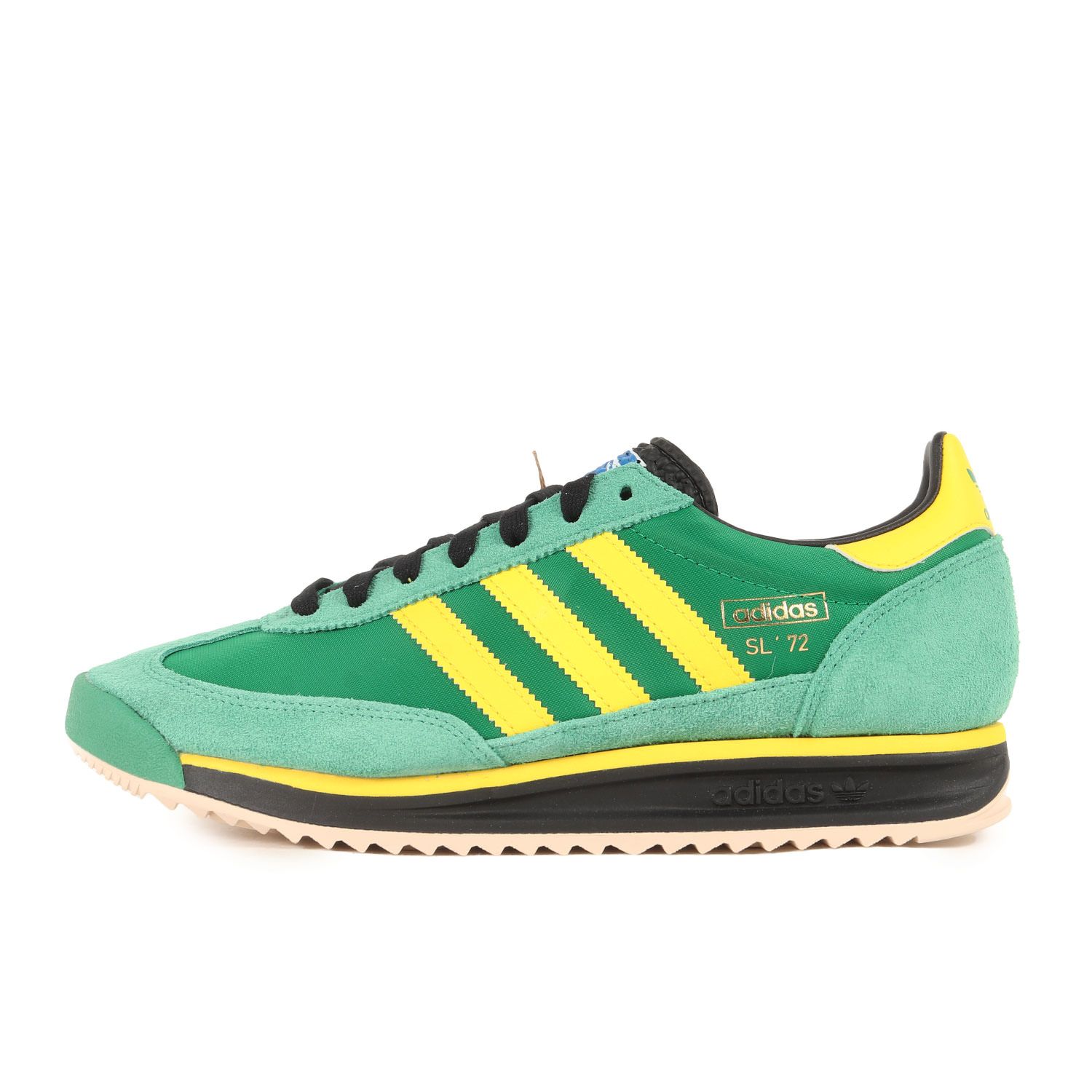 新品 adidas アディダス サイズ:27.0cm 24SS SL 72 RS (IG2133) スーパーライト72 グリーン イエロー US9 ローカット スニーカー シューズ 靴【メンズ】