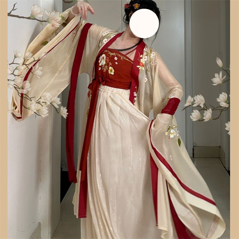 漢服|漢唐装|仙 服|舞台|学園祭|チャイナドレス|パーティー|花見|演出|振袖
