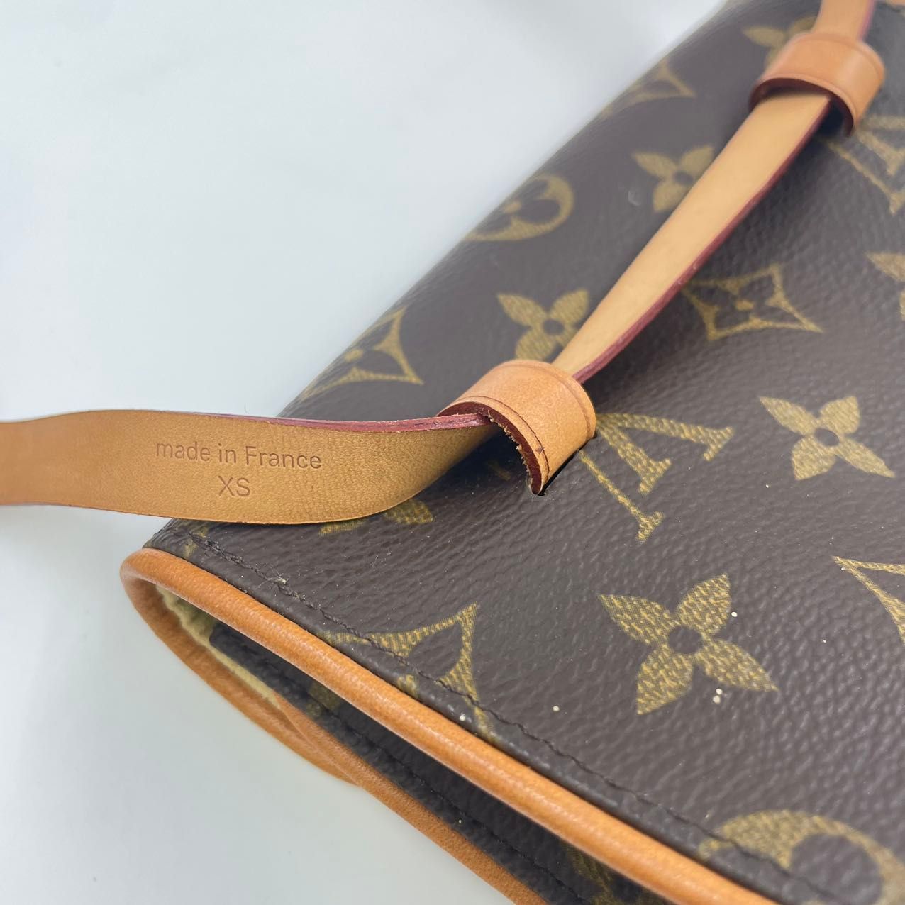 LOUIS VUITTON（ルイヴィトン）モノグラム 気安い ポシェットフロランティーヌ M51855 PVC ブラウン ショルダーバッグ ポーチ  レディース【中古】【