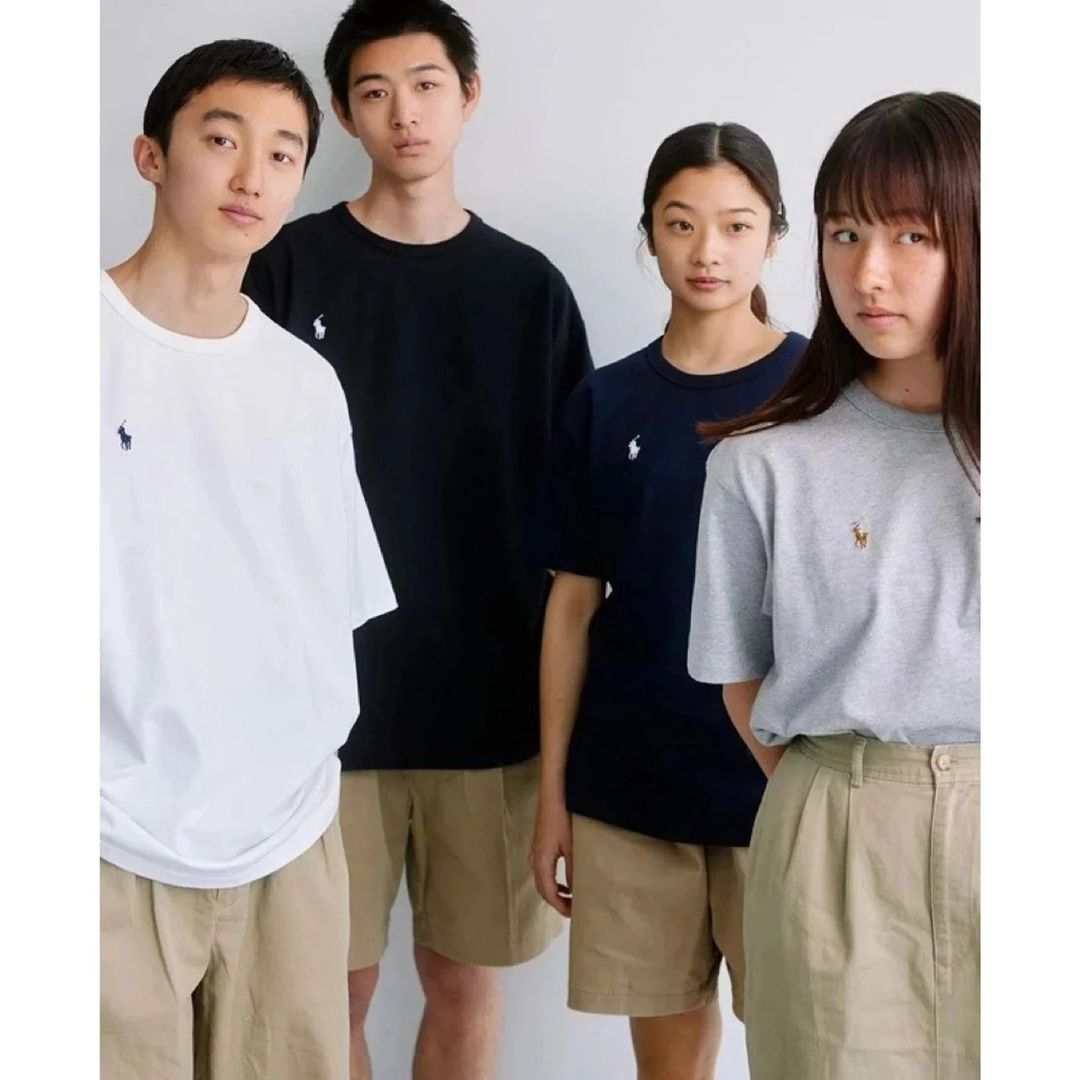 男女兼用 BEAMS × POLO RALPH LAUREN 別注 TEE