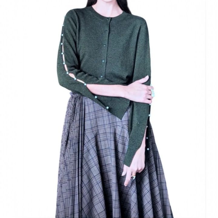ADEAM アディアム Dew Drop cashmere Cardigan 43321 AAK0013VT 