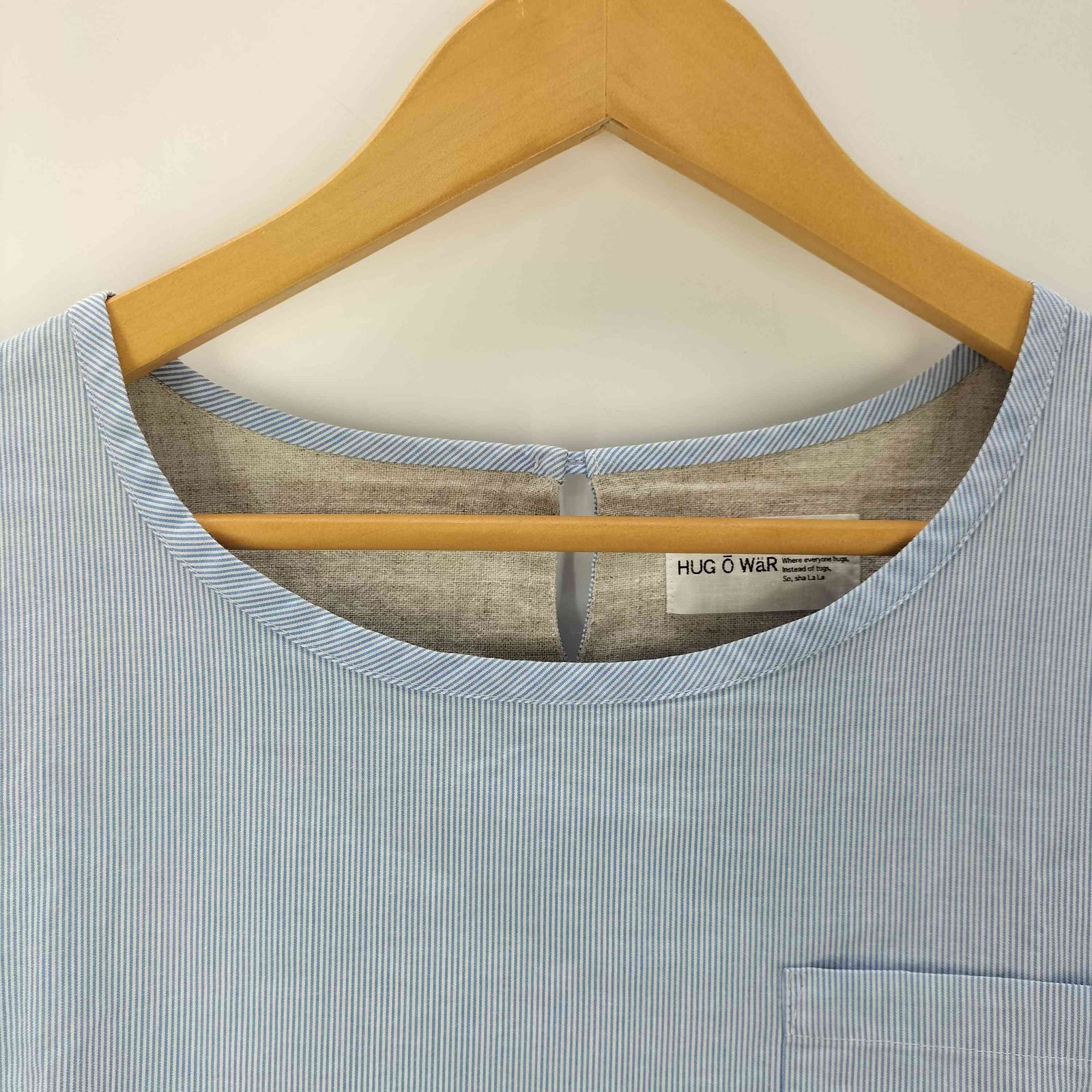 Hug O War - 【Cloth＆Cross/ハグオーワー】ストライプブラウス Hug O War - 【Cloth＆Cross/ハグオーワー】ストライプブラウス