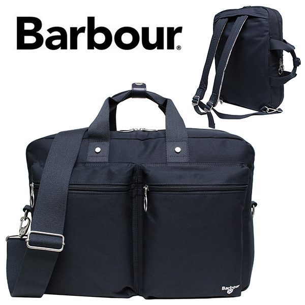 新品 バブアー Barbour バッグ メンズ ブリーフケース リュックサック ショルダーバッグ 3WAY UBA0664 NY91