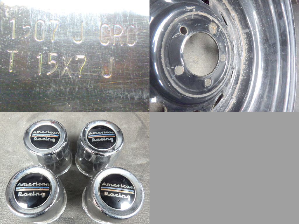 2947 A▲送料無料▲American Racing AR767 鉄ホイール▲15x7.0J 5穴 PCD114.3 4▲4本