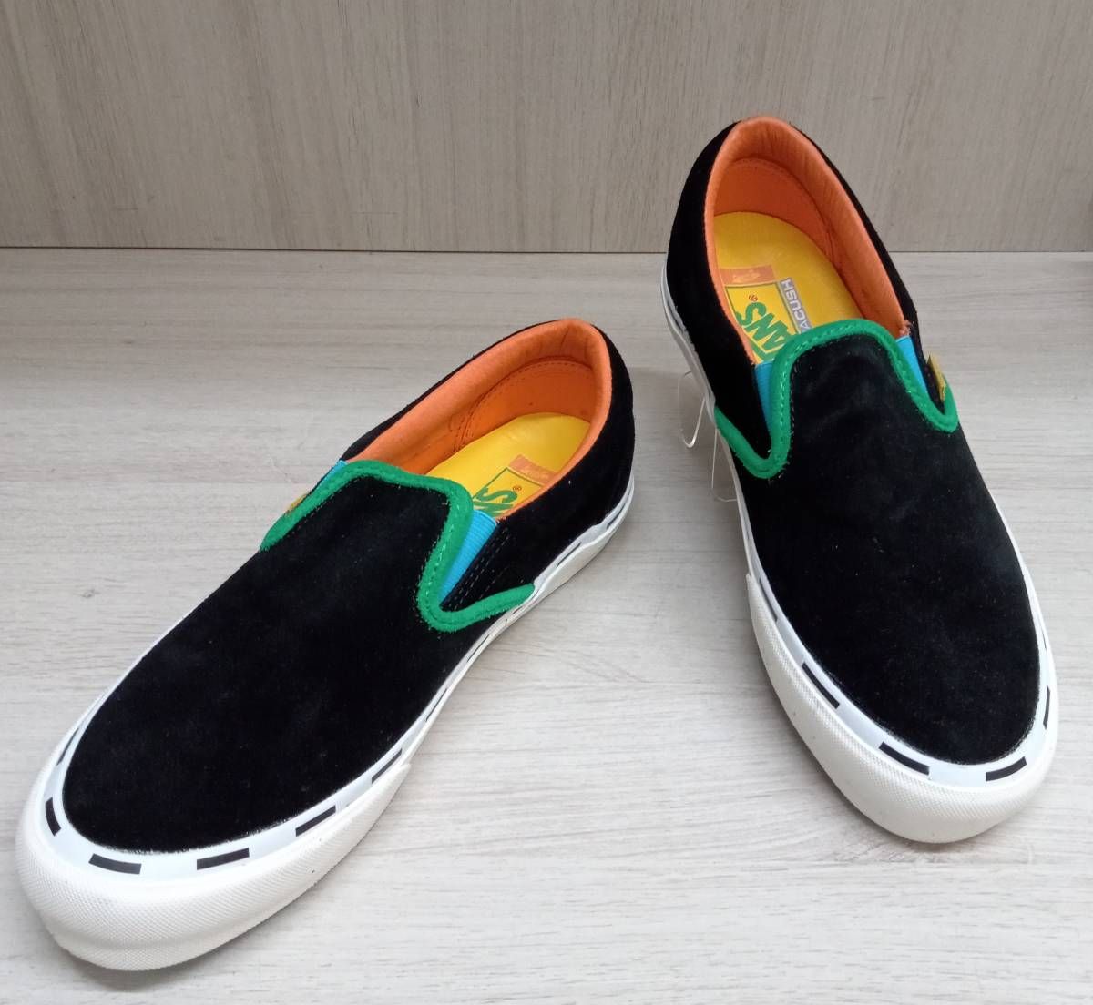 VANS/ヴァンズ/× DOBALE/ドベール/スニーカー/22SS/CLASSIC SLIP-O/ブラック/27cm
