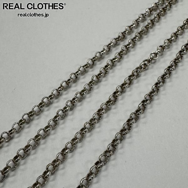 CHROME HEARTS/クロムハーツ CH ロールチェーン/ネックレス