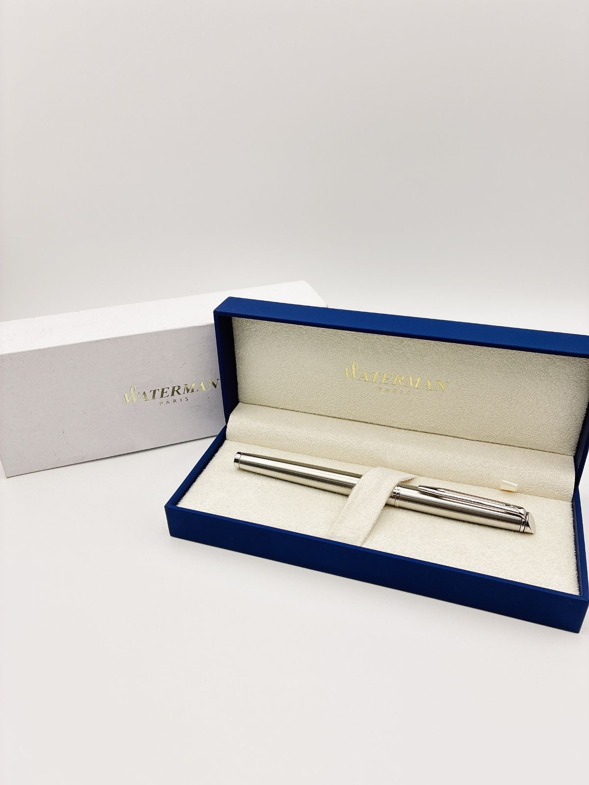 WATERMAN|ウォーターマン 万年筆 シルバー ペン先M MN179