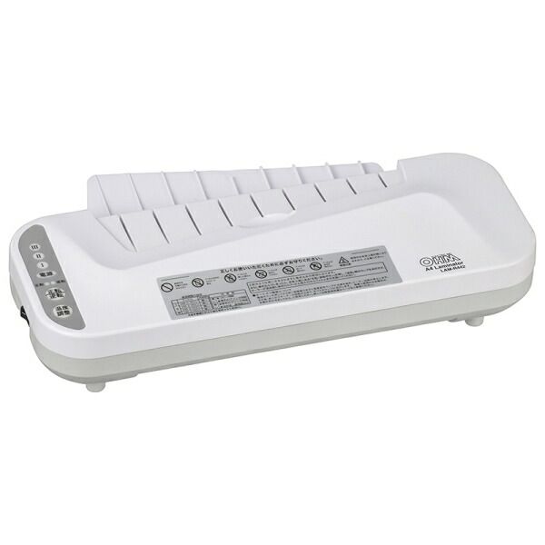 パーソナルラミネーター 4本ローラー A4タイプ ホワイト LAM-R442